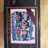 Ceaco Paragon Puzzle Cork Thick Silouhette Skating Winter Shapes Whistle Toe 1991