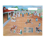 Create a Scene Magnetic Horse Show Travel Play Jumping Racing Show Barrel Ribbon