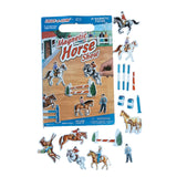 Create a Scene Magnetic Horse Show Travel Play Jumping Racing Show Barrel Ribbon