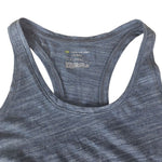 Tek Gear Drytek Racerback Tank Top Womens XL Heathered Blue Fitness Exercise Run