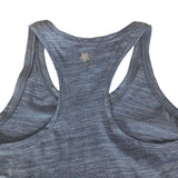 Tek Gear Drytek Racerback Tank Top Womens XL Heathered Blue Fitness Exercise Run