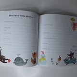 My First Memories Baby Journal Book Plush Bear Keepsake Newborn Toddler 3 Years