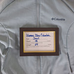 Columbia Interchange Jacket Womens Small Blue Pockets Full Zip Fleece Lined