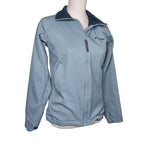 Columbia Interchange Jacket Womens Small Blue Pockets Full Zip Fleece Lined