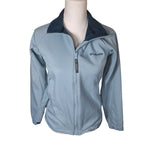 Columbia Interchange Jacket Womens Small Blue Pockets Full Zip Fleece Lined