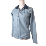 Columbia Interchange Jacket Womens Small Blue Pockets Full Zip Fleece Lined