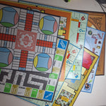 Crafting Game Board Lot Replacement Monopoly Parcheesi Clue Vintage Fish 8 Piece