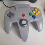 Nintendo 64 Console Controller Black Gray Cord Extender Tilt Pak Memory Card