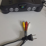 Nintendo 64 Console Controller Black Gray Cord Extender Tilt Pak Memory Card