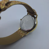 MSPCI Sparkly Gold Watch Working Adjustable Classic Shiny Glitter Band