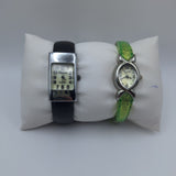 Lot 6 Watches Quartz Cuff Narmi Avon Da Vanci Orange Green Black Chip