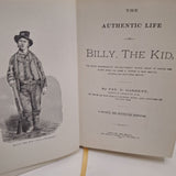 The Authentic Life of Billy Kid Pat Garrett Classics Old West 1980 Leather