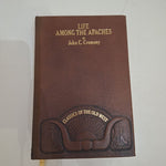 Life Among The Apaches John C Cremony Classics Old West 1980 Leather Ribbon Book