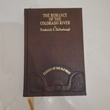 Romance Colorado River Dellenbaugh Classics Old West 1982 Leather Ribbon Book