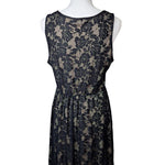 Fashion To Figure Lace Dress black Womans Plus 1X High Low Skirt Sleeveless