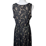 Fashion To Figure Lace Dress black Womans Plus 1X High Low Skirt Sleeveless