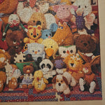 Springbok Cuddly Companions Puzzle Vintage Stuffed Animals Plush Large 500 Piece