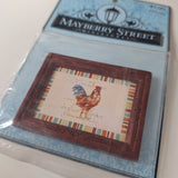 Mayberry Street Miniatures Mirrors Art Chicken Rooster Noahs Ark Doll House