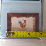 Mayberry Street Miniatures Mirrors Art Chicken Rooster Noahs Ark Doll House