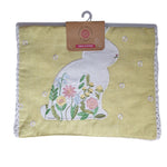 Easter Bunny Table runner Holiday Decorate Yellow Rabbit 14 x 72 Inches