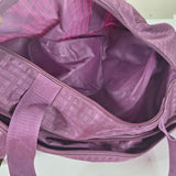 Purple Duffel Bag Carry Straps Lightweight 18 Inches Wide