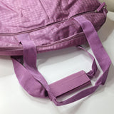 Purple Duffel Bag Carry Straps Lightweight 18 Inches Wide