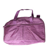 Purple Duffel Bag Carry Straps Lightweight 18 Inches Wide