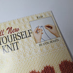 Teach Yourself To Knit Evie Rosen Complete Easy Follow Illustrated Steps 1992 Book