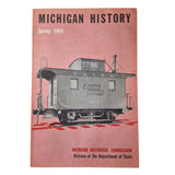 Michigan History Spring 1969 Book Historical Commission Department of State Pink