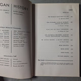 Michigan History Fall 1969 Book Historical Commission Department of State Green