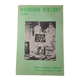 Michigan History Fall 1969 Book Historical Commission Department of State Green