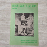 Michigan History Fall 1969 Book Historical Commission Department of State Green