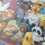 Springbok Cuddly Companions Puzzle Vintage Stuffed Animals Plush Large 500 Piece