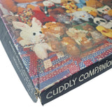 Springbok Cuddly Companions Puzzle Vintage Stuffed Animals Plush Large 500 Piece