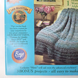 I Taught Myself to Crochet Lion Brand Yarn Patterns Projects Learn Booklet Learn