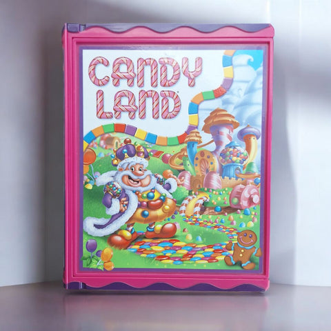 Hasbro Candy Land Board Game Story Book Case Milton Bradley Classic Preschool