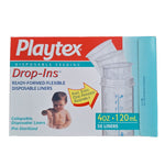 Playtex Drop Ins Disposable Liners 4 Ounces Collapsible Feeding 90s Opened 37 Count