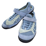 Earth Battu Shoes Pacific Blue Strap Stretch Leather Womens Size 7B YY S08