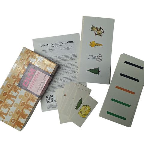 Developmental Learning Materials Visual Memory  Cards I and II No P 181