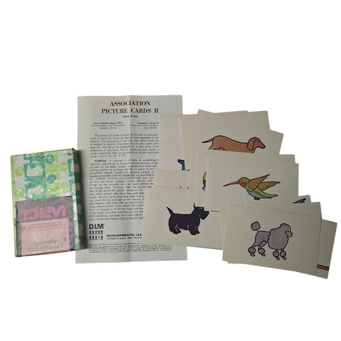 Developmental Learning Materials Association Picture Cards II No P 156 Education