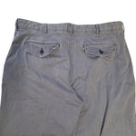 Cremieux Gray Pants Mens 36 x 32 Cotton Blend Pockets