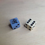 Monopoly Replacement Dice Action Blue Die 2010 Board Game Pieces Special Pair