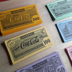 Coca Cola Coke Monopoly Money Dollar Crafts Replacements 2010 Board Game Pieces