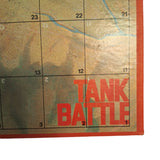 Milton Bradley Battle Tank Board Army Strategy Paper Grid 1975 Large Replacements