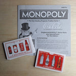 Monopoly Coke Coca Cola Chance Cards Rules Can Glass Bottle Replacement 2010