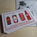 Monopoly Coke Coca Cola Chance Cards Rules Can Glass Bottle Replacement 2010