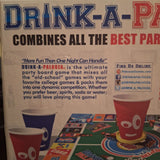 Drink-A-Palooza Party Game In A Box College Experience 12 Players Red Cup Beer