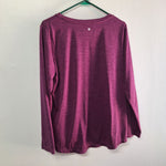 Xersion Long Sleeve Lightweight Moisture Wicking Purple Shirt Hiking Womens XL