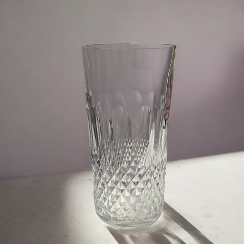 Waterford Colleen Crystal Highball Tumbler Drinking Glass 5.5 Inch Tall Clear