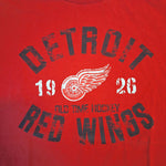 Red Wings Hockey Tee Shirt Youth Large Detroit Short Sleeve Michigan NHL Fan